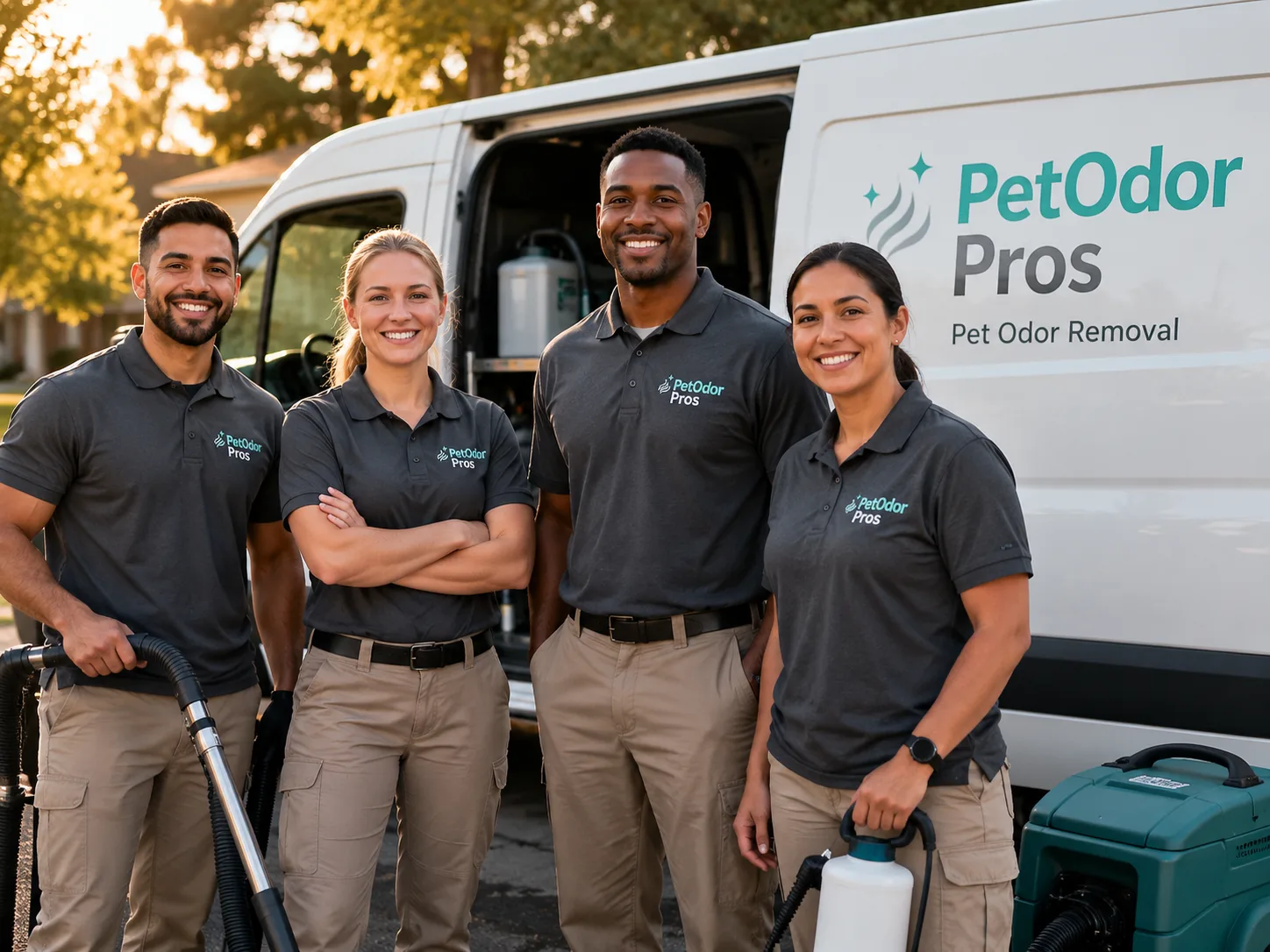 Pet Odor Removal team serving Battle Creek, IA